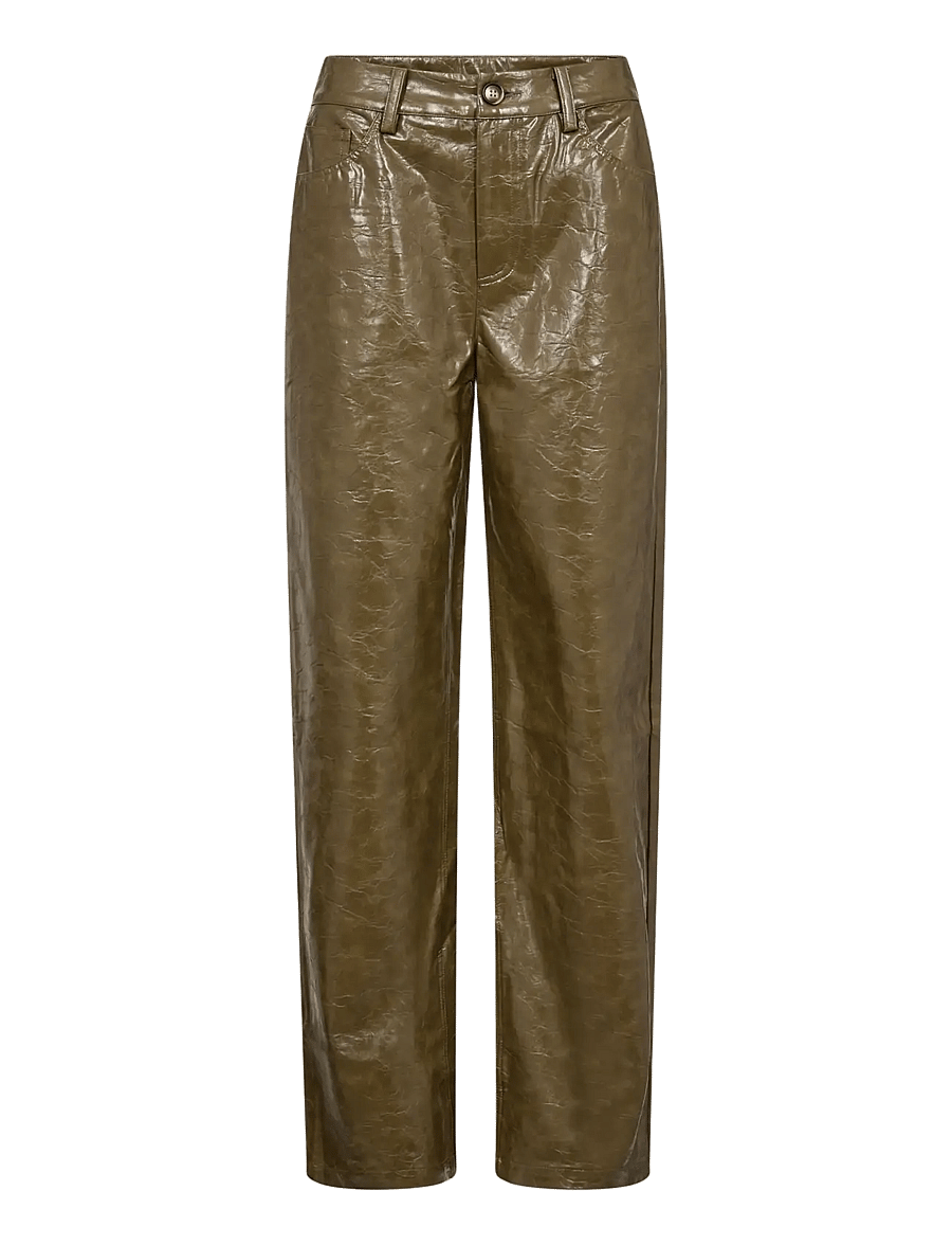 Co' Couture - RichaCC Pant - raka byxor - olive - 1