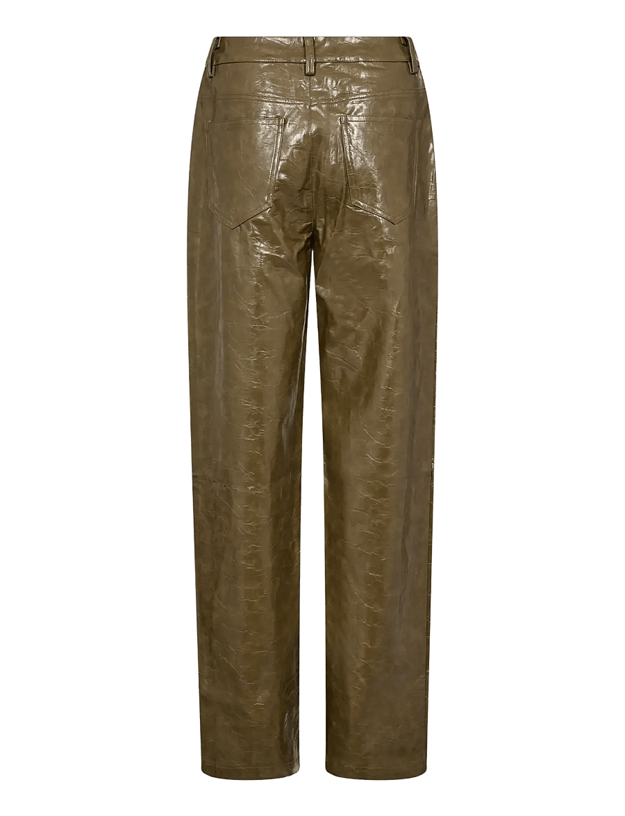 Co' Couture - RichaCC Pant - raka byxor - olive - 2