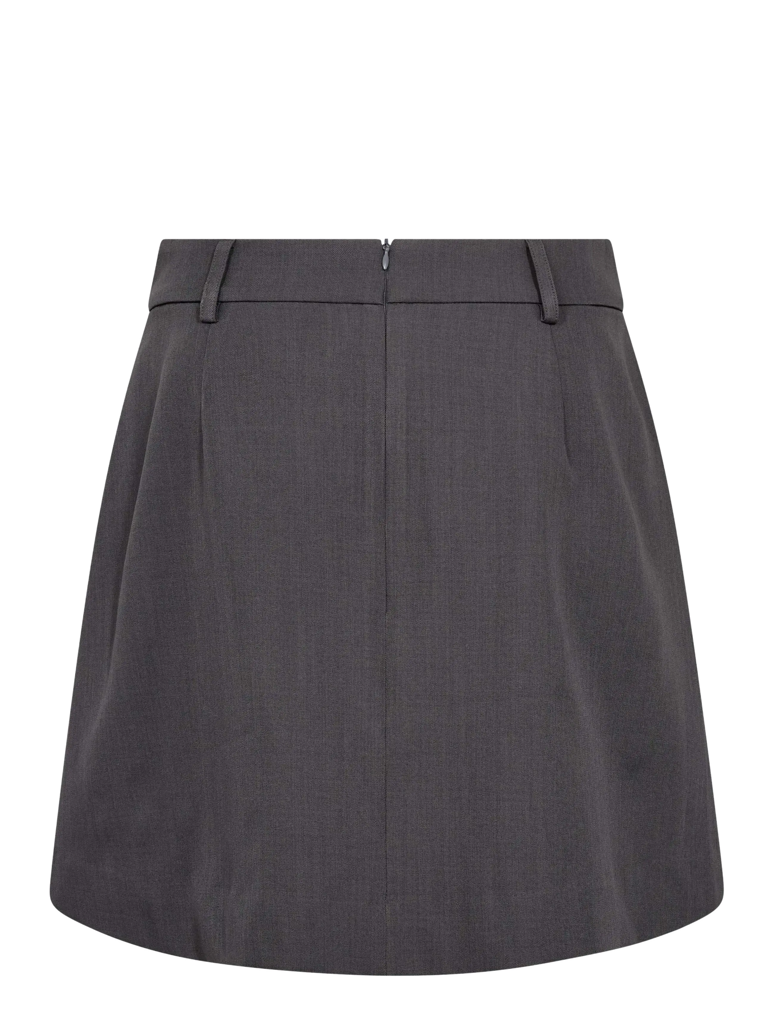Co' Couture - 34223 LunaCC Pocket Pleat Mini Skirt - plisserade kjolar - dark grey - 2