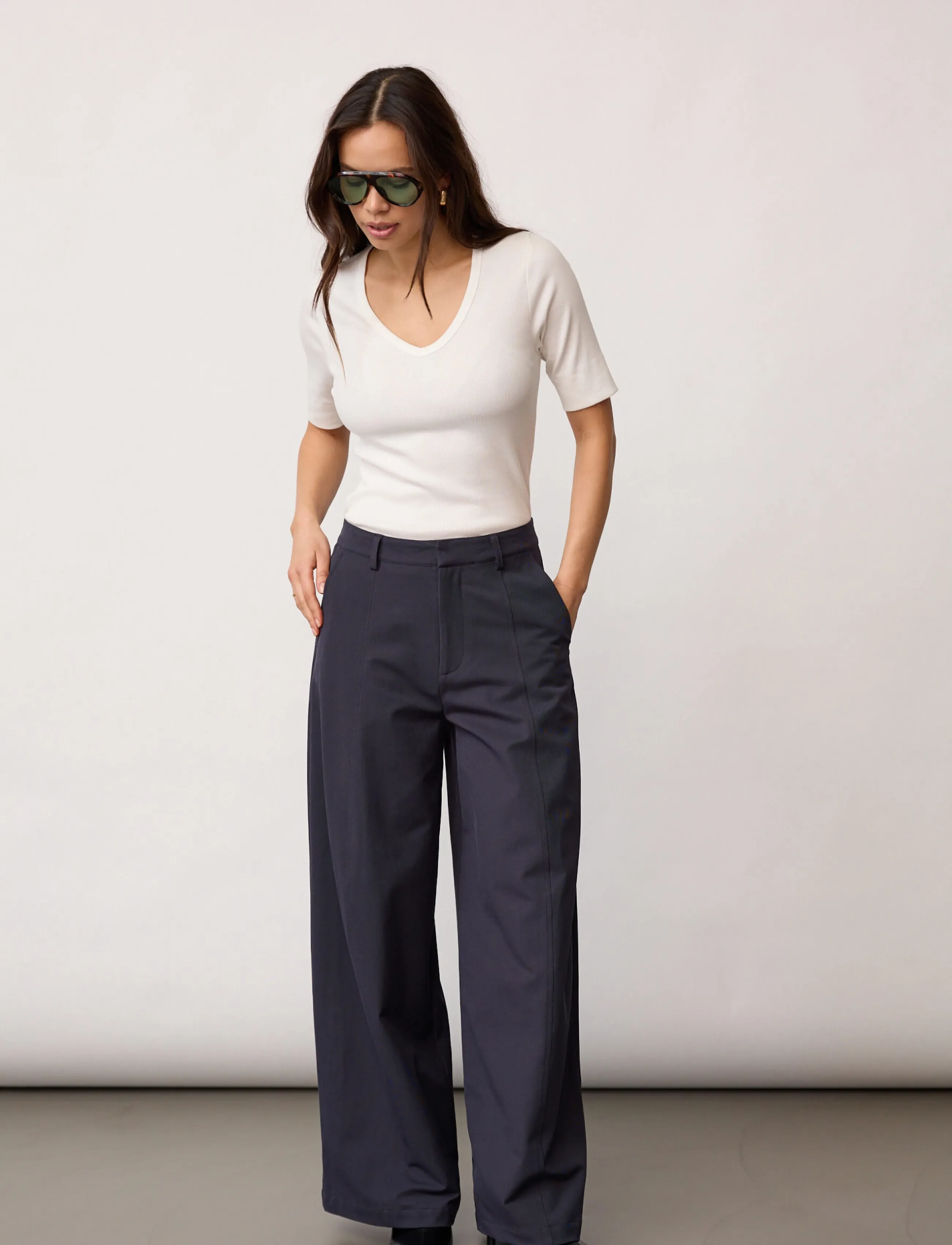 Co' Couture - DemiCC Barrel Pant - navy - 3