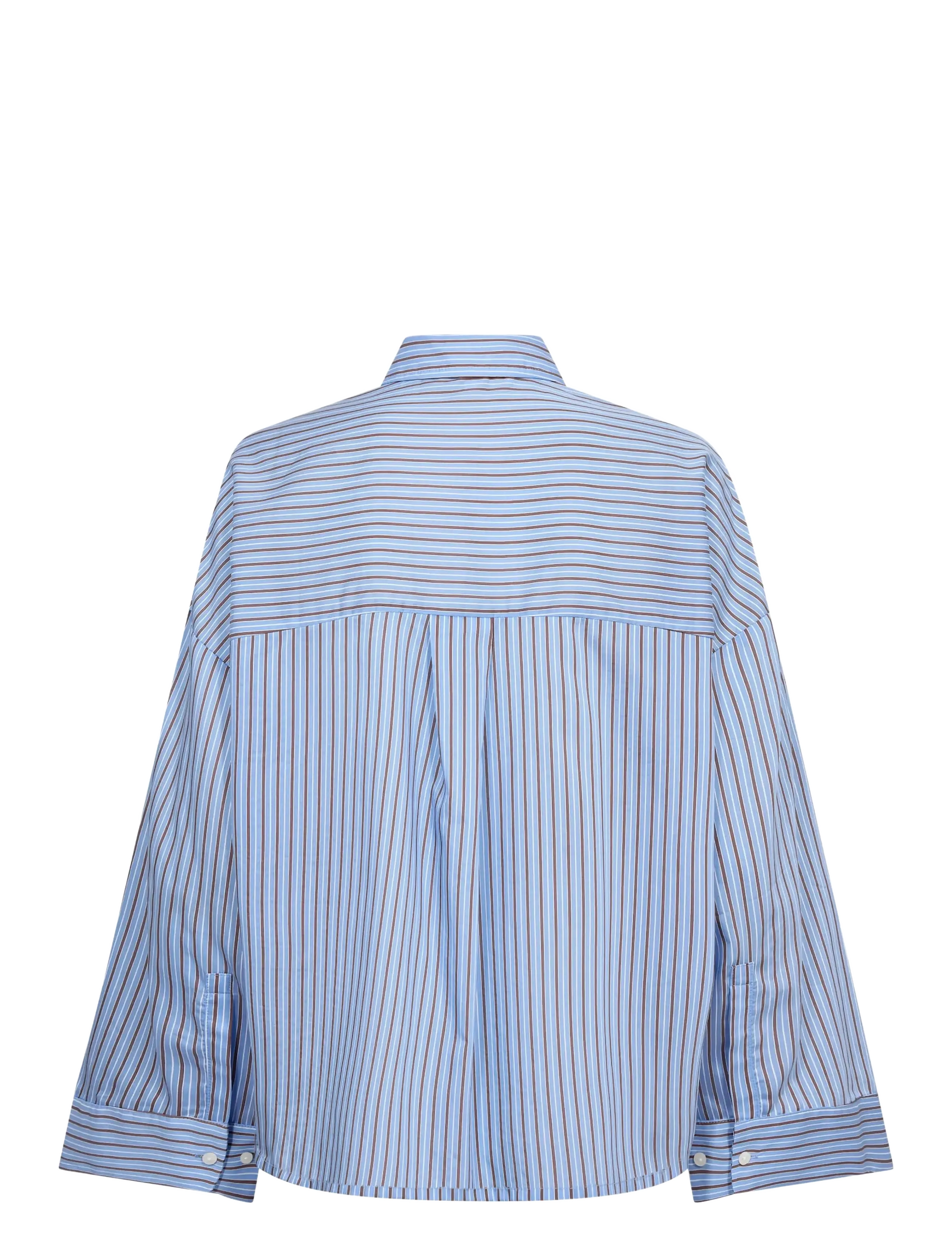 Co' Couture - AnicaCC LS Shirt - long-sleeved shirts - blue - 2