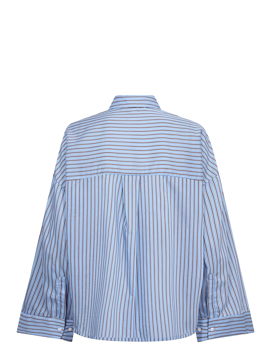 Co' Couture - AnicaCC LS Shirt - langärmlige hemden - blue - 2