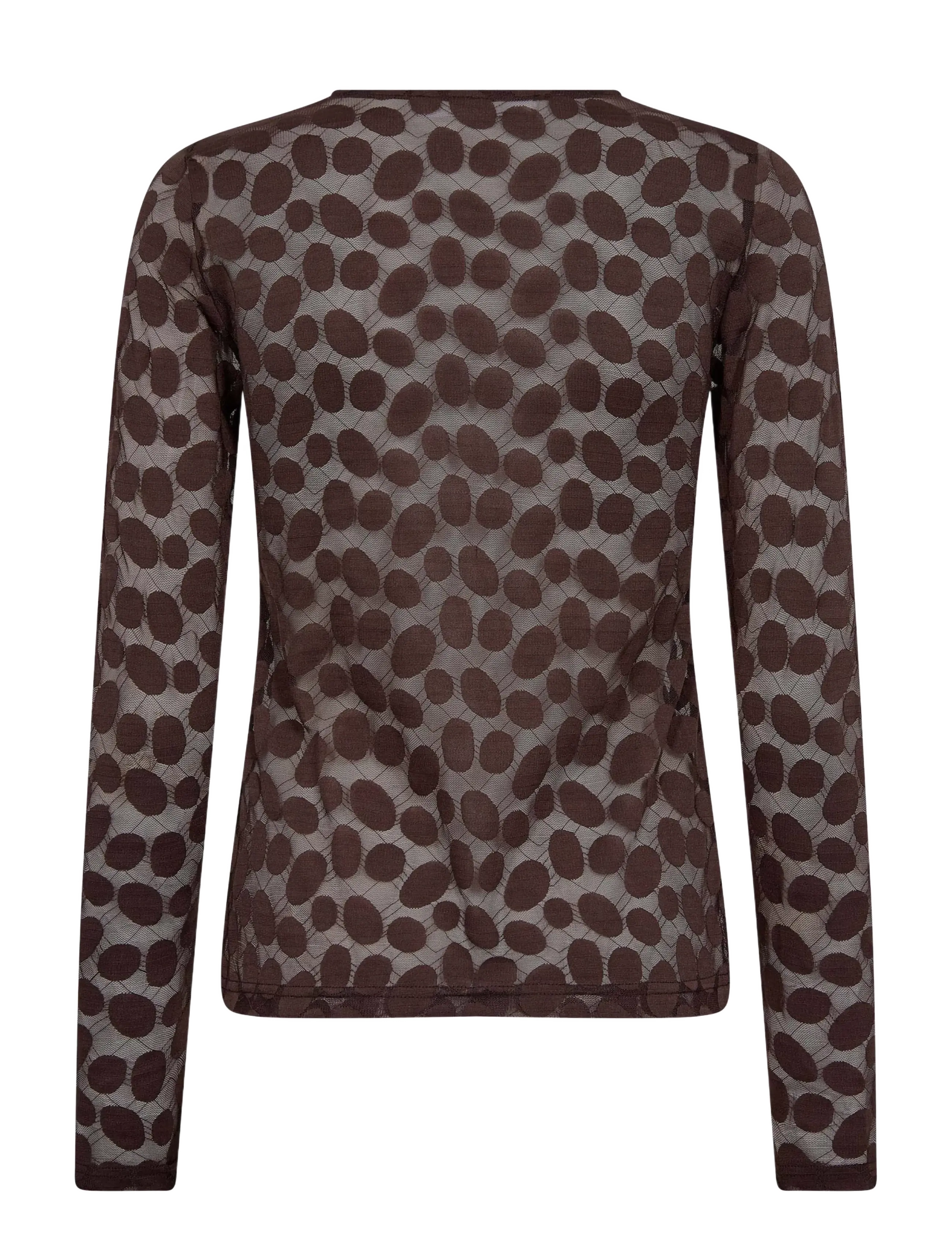Co' Couture - PenolaCC O-Neck Blouse - brown - 2