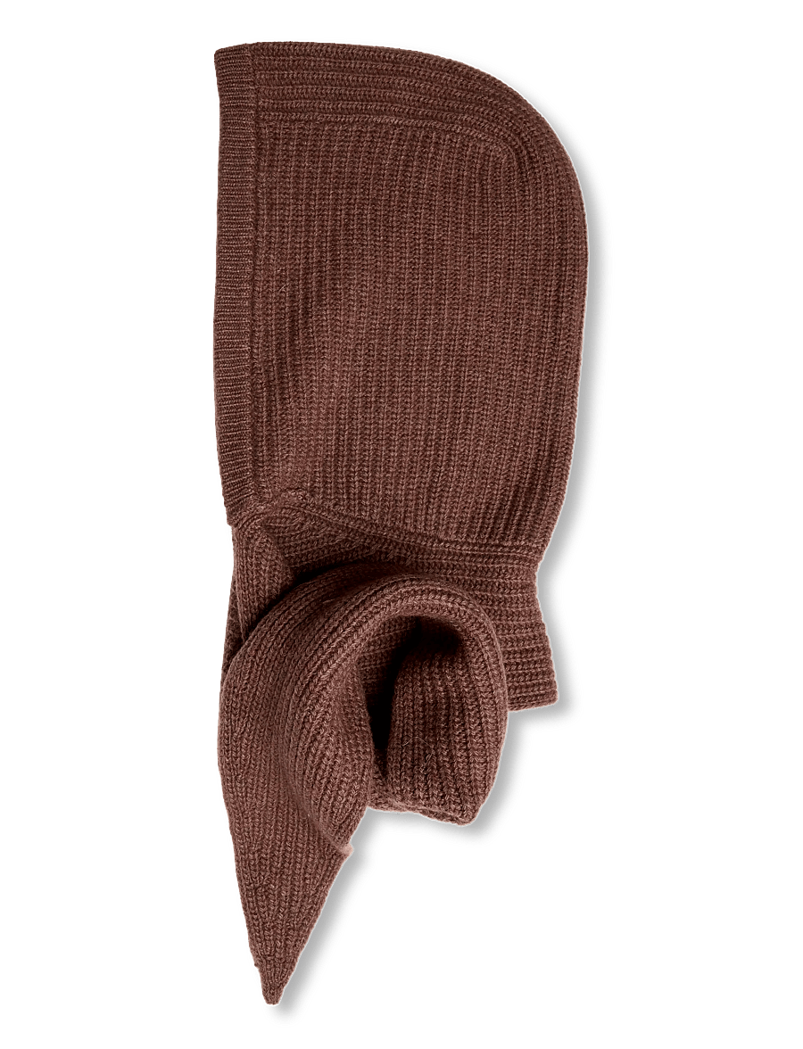 Co' Couture - AlviaCC Scarf Hat - halsedisser - brown - 1