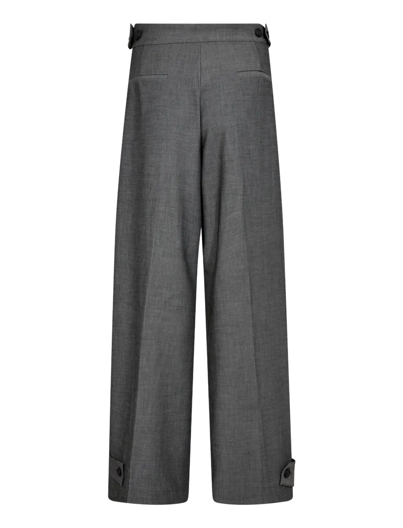 Co' Couture - JackyCC Pleat Pants - anzugshosen - mid grey - 2