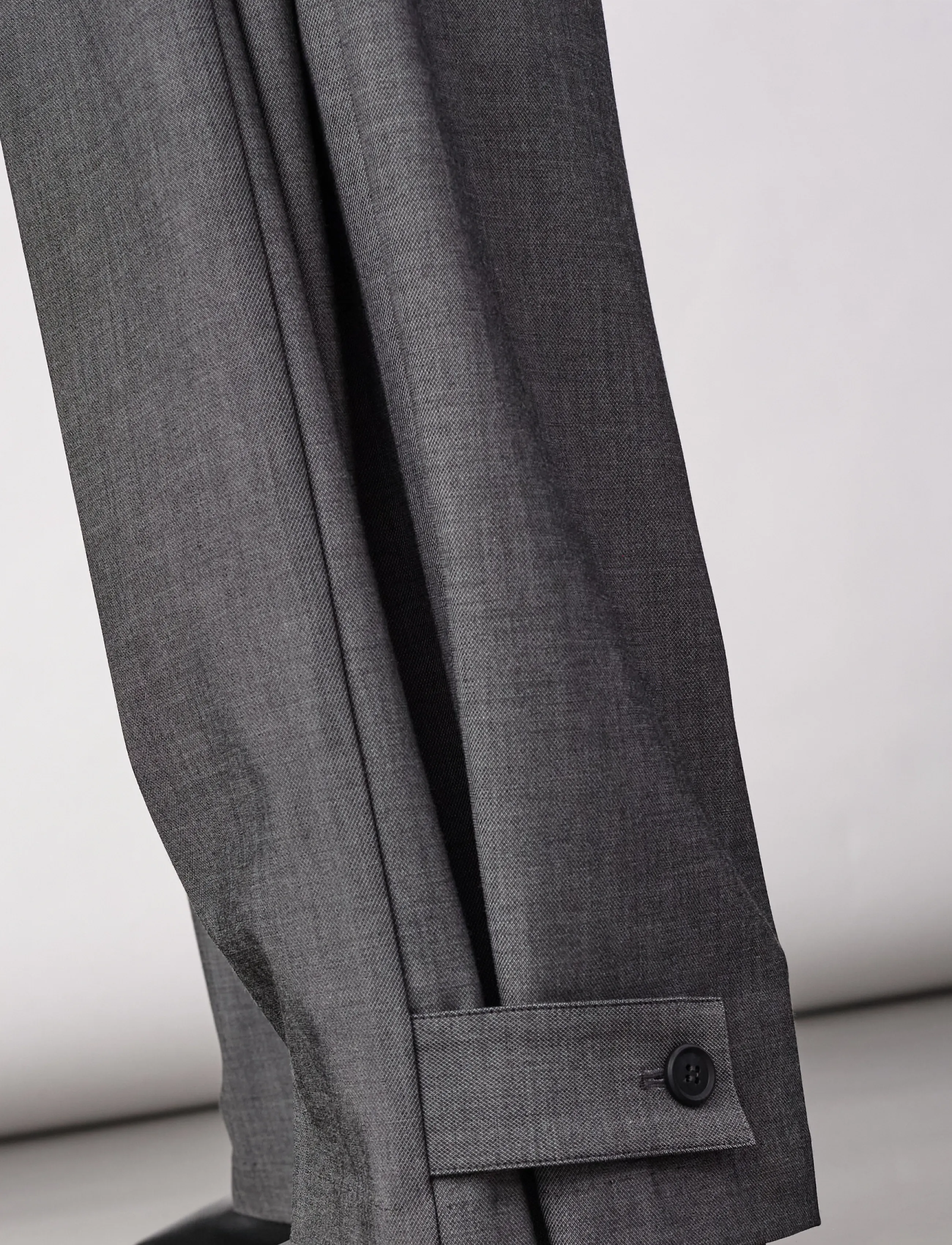 Co' Couture - JackyCC Pleat Pants - anzugshosen - mid grey - 5