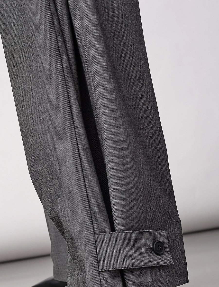 Co' Couture - JackyCC Pleat Pants - anzugshosen - mid grey - 5