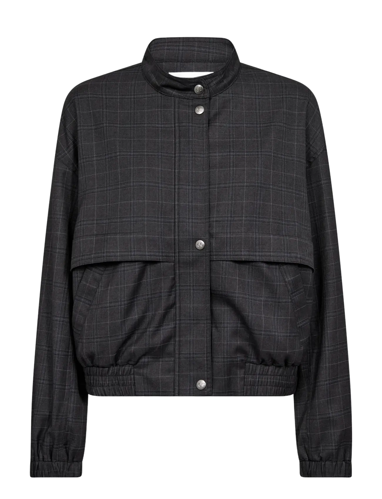Co' Couture - EloraCC Check Jacket - bomberjakid - dark grey - 1