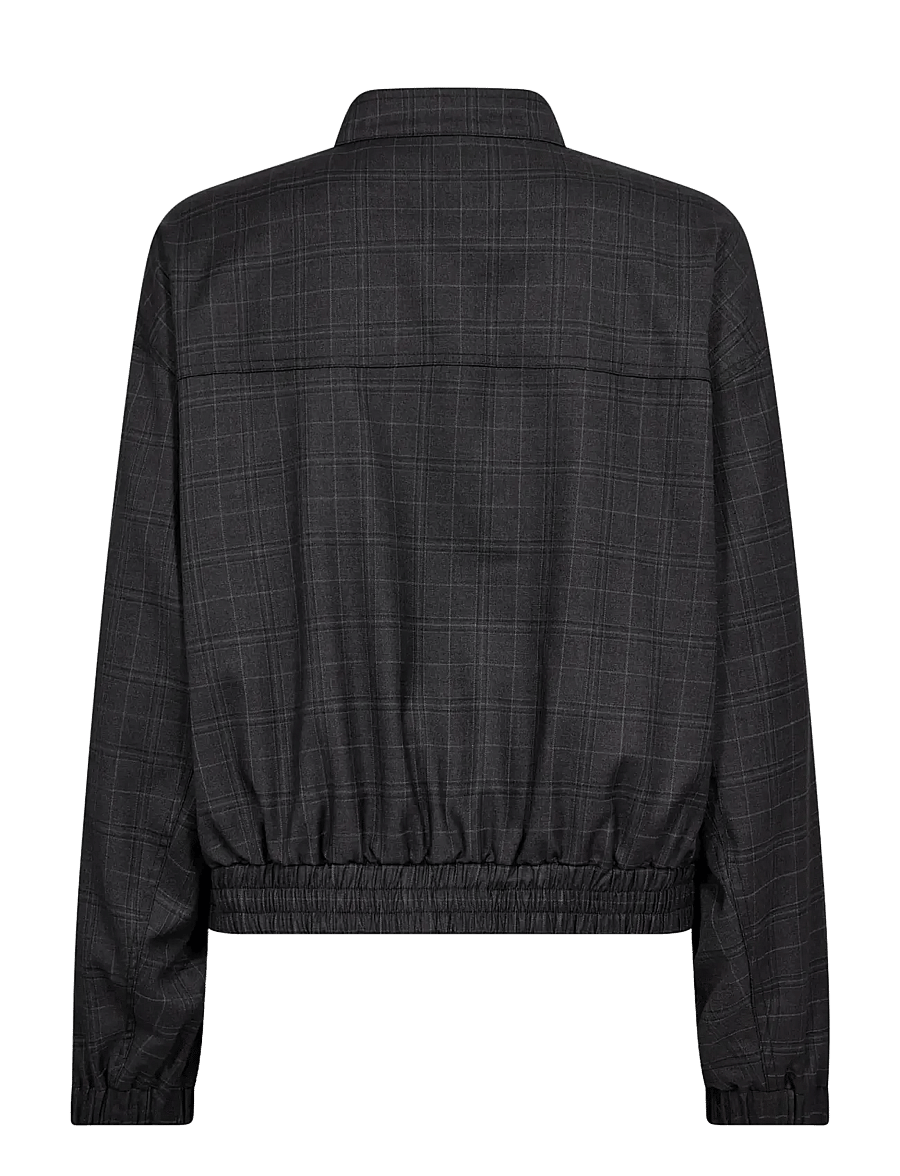 Co' Couture - EloraCC Check Jacket - bomberjakid - dark grey - 2