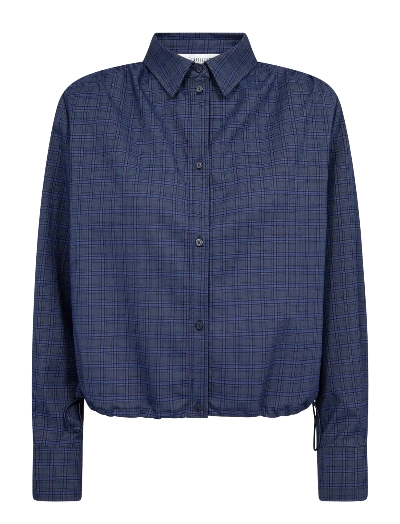 Co' Couture DaxterCC Check Pleat Shirt - Kleidung - NEW BLUE / blue