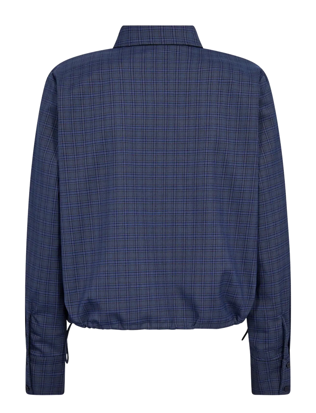 Co' Couture - DaxterCC Check Pleat Shirt - new blue - 2