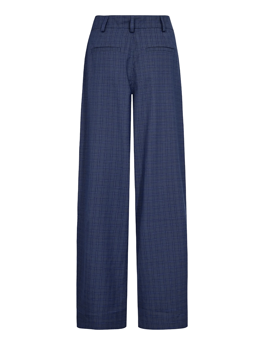 Co' Couture - DaxterCC Check Pants - hose mit geradem bein - new blue - 2