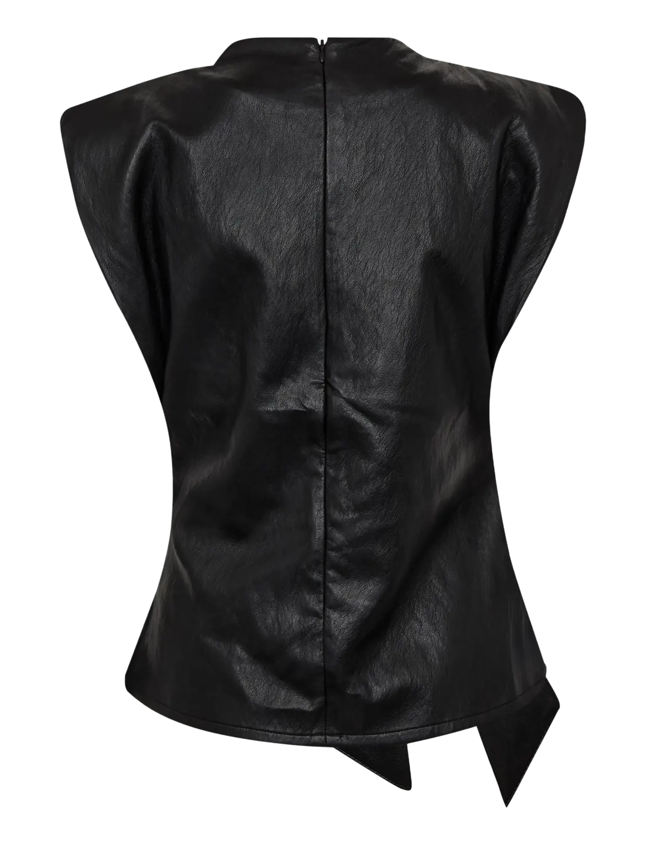 Co' Couture - GittCC Pleat Top - Ærmeløse bluser - black - 1