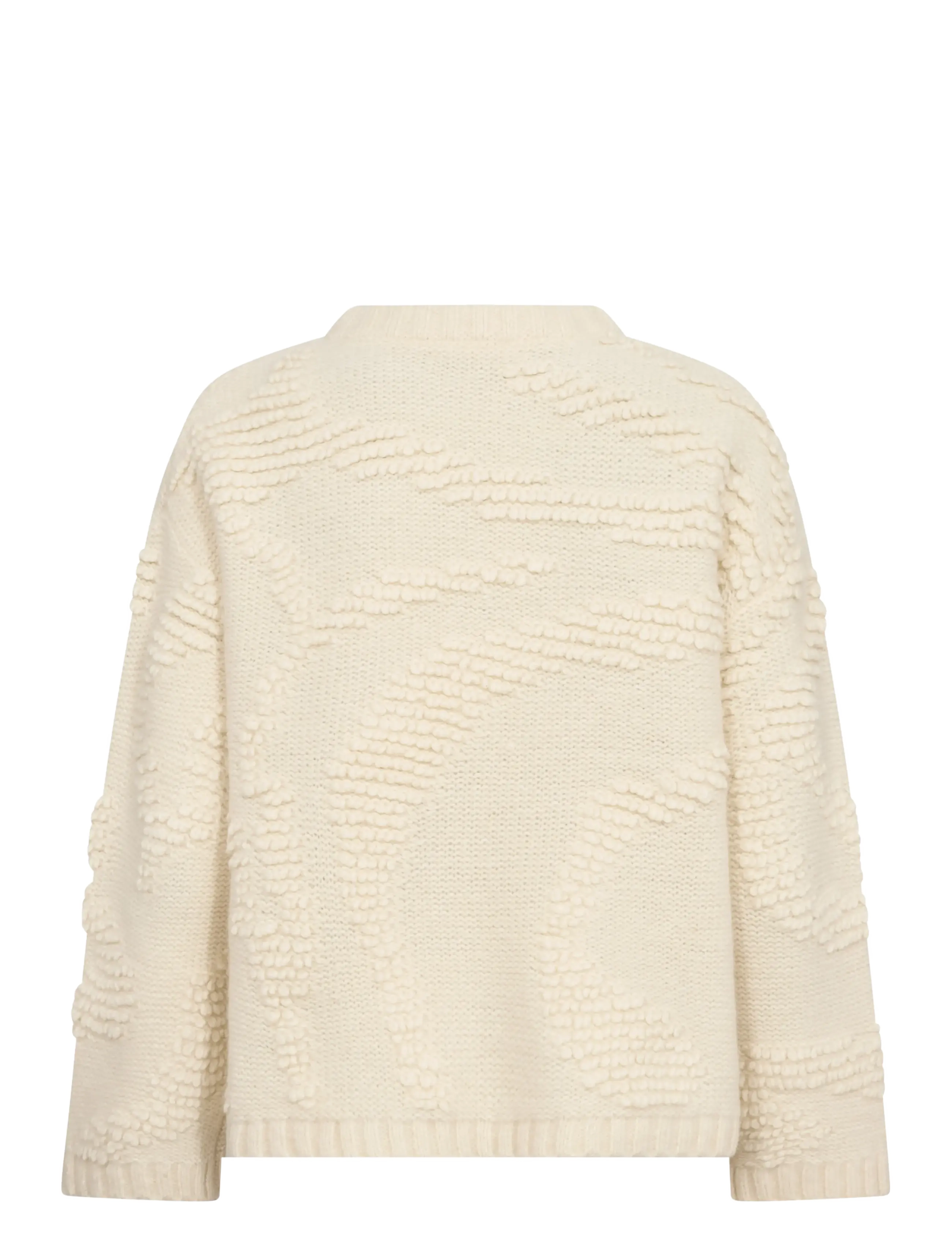 Co' Couture - FabiaCC O-Neck Knit - off-white - 2
