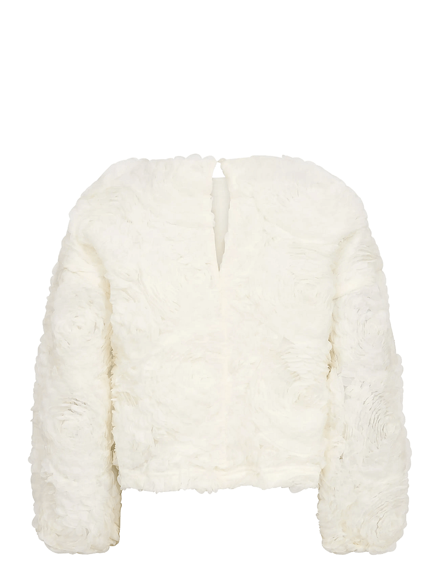 Co' Couture - LucinaCC Flower Blouse - off-white - 1