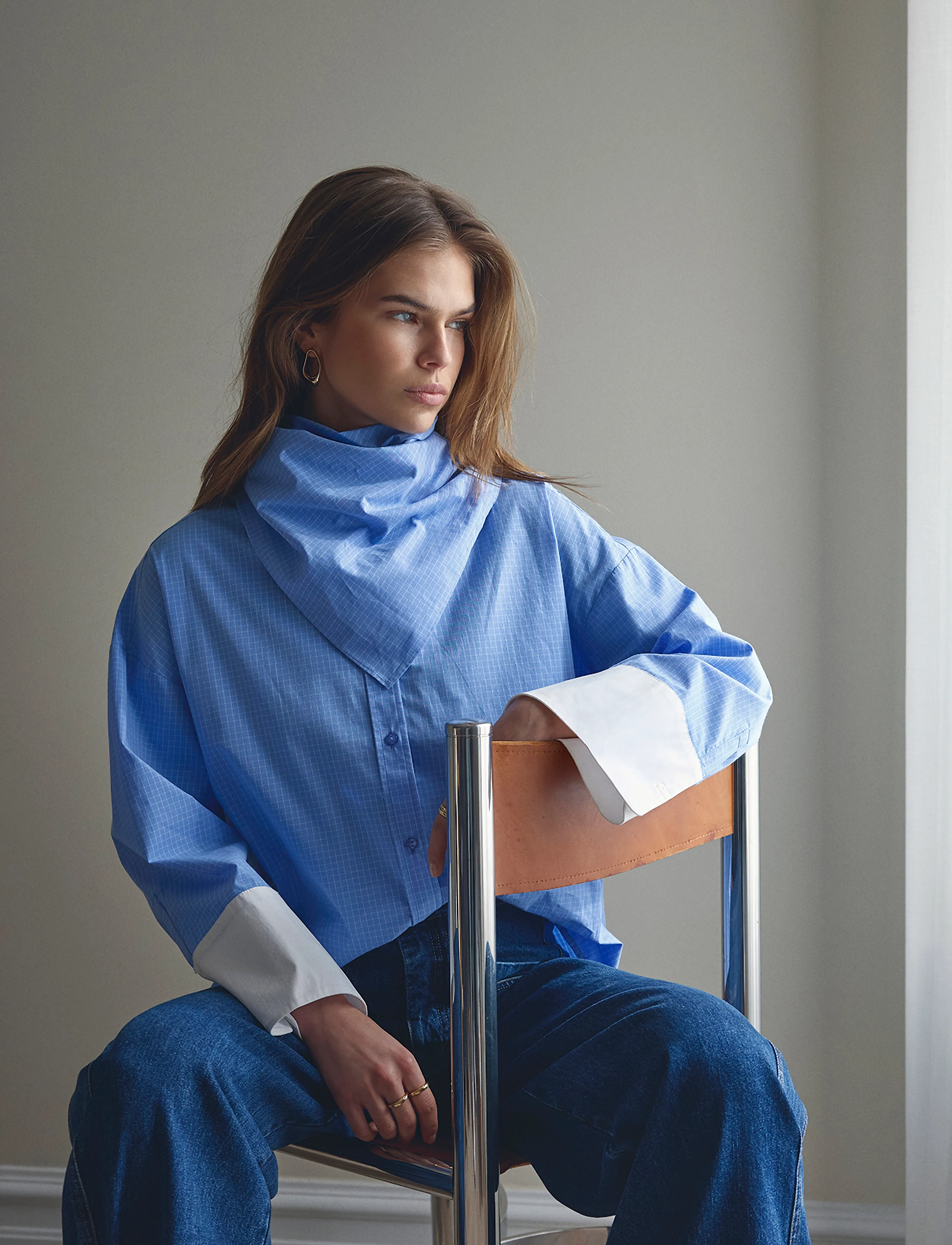 Elonacc Check Cuff Shirt