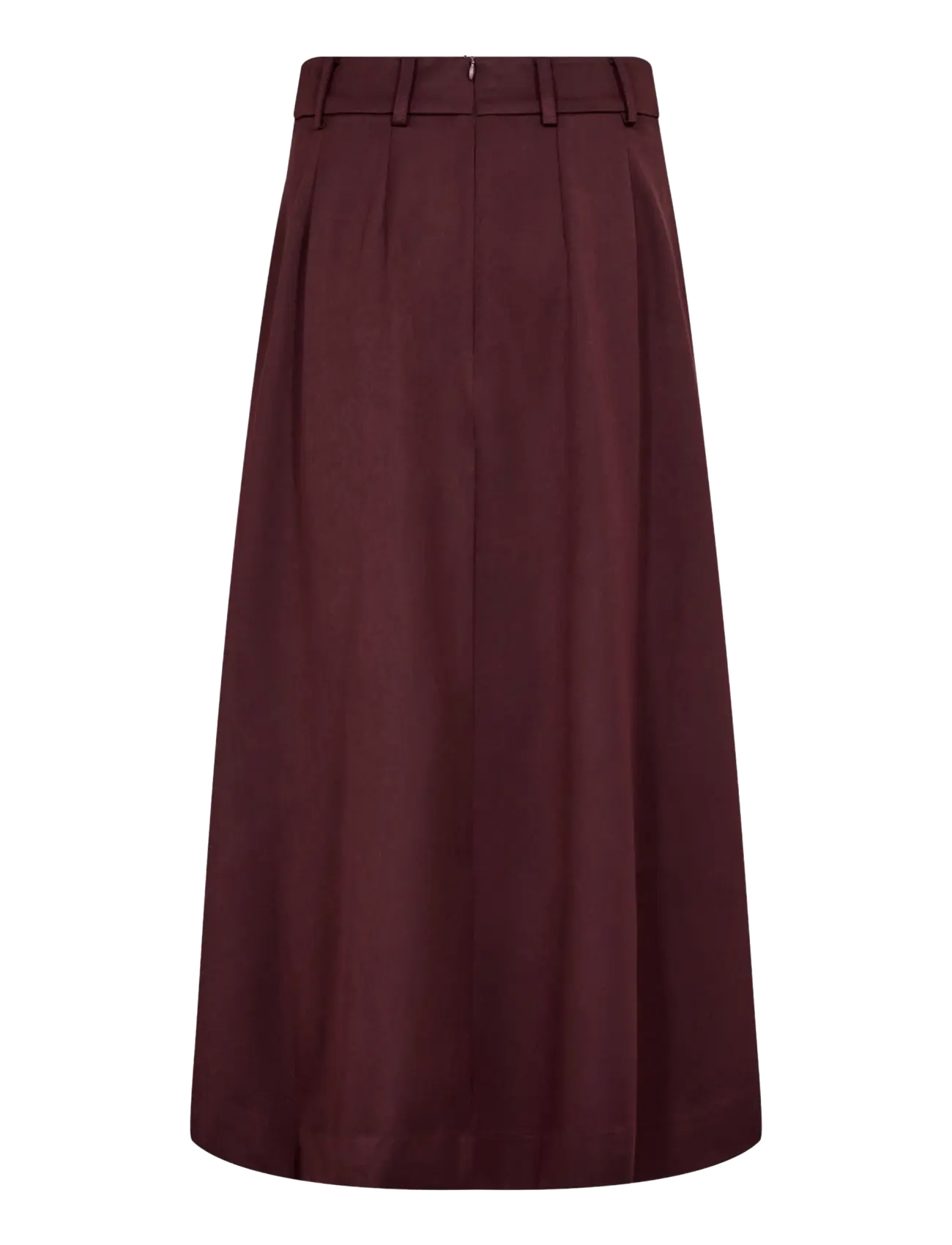 Co' Couture - TerryCC Pleat Skirt - plisserade kjolar - wine red - 2