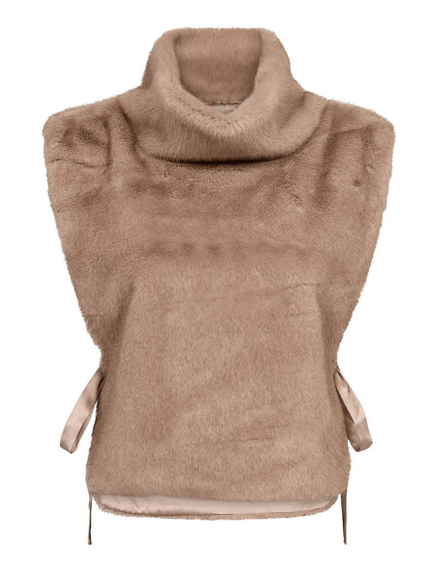 Co' Couture - FeraCC Faux Collar - teddy-vestid - creme - 1