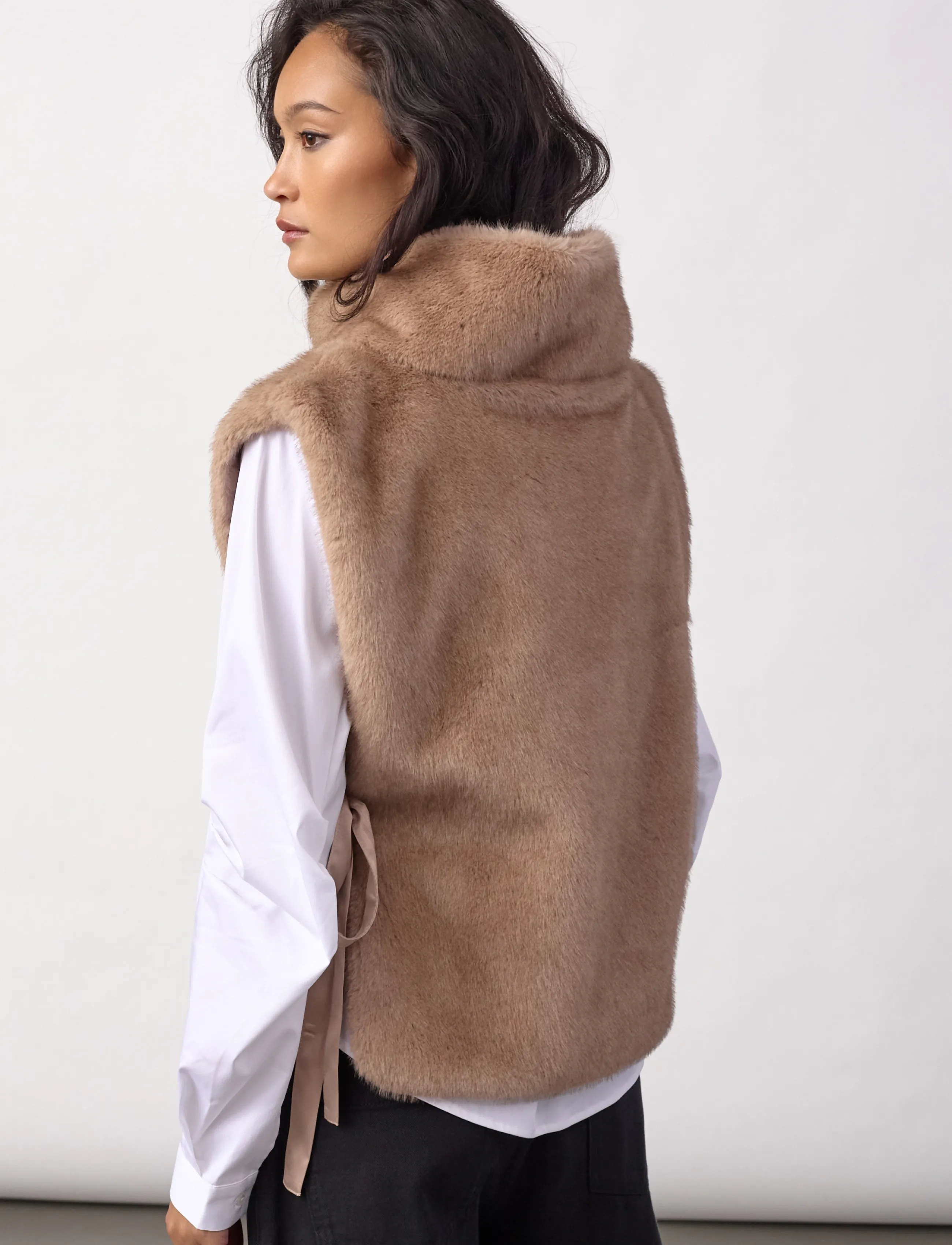 Co' Couture - FeraCC Faux Collar - teddy-vestid - creme - 4