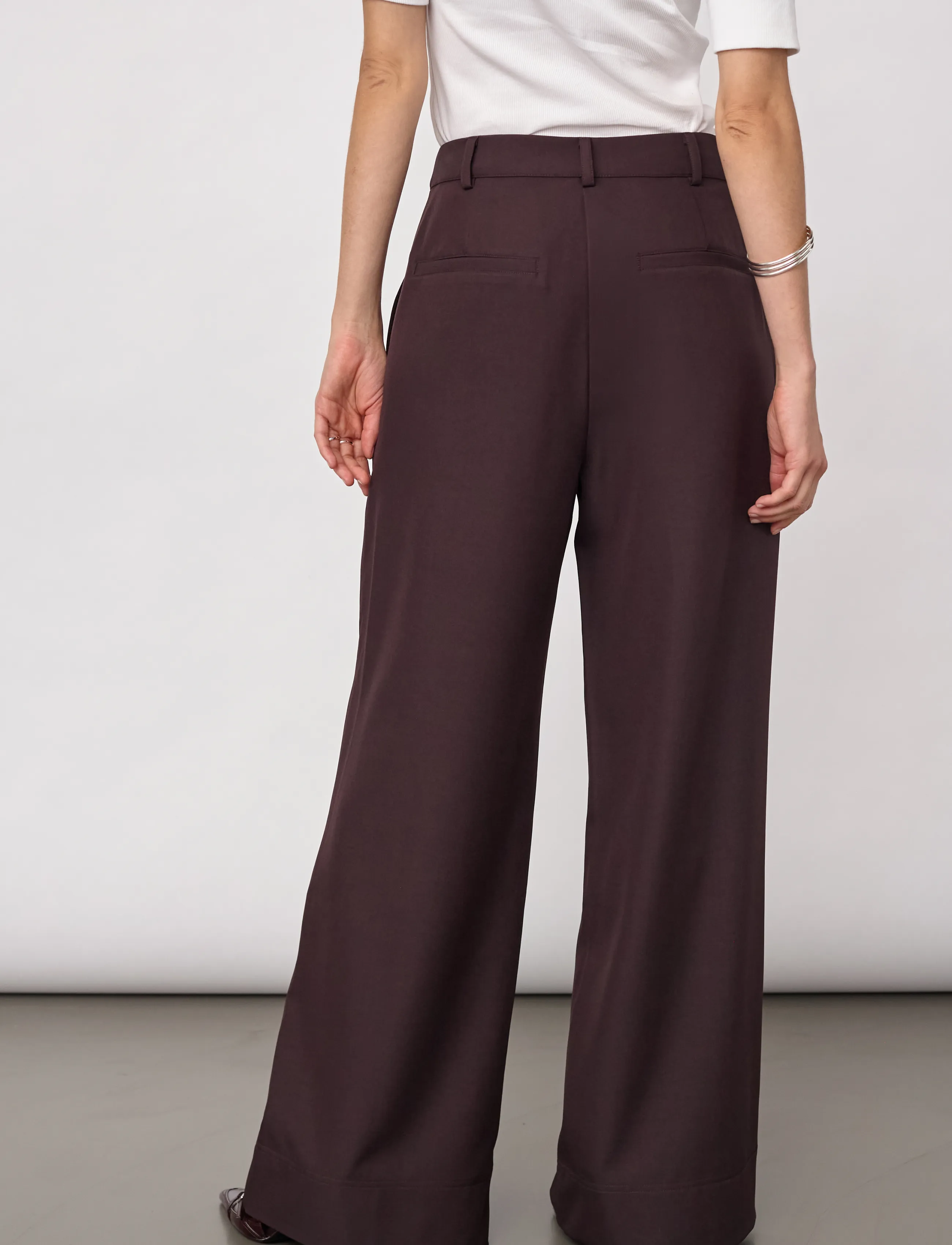 Co' Couture - LunaCC Pleat Pant - anzugshosen - bison - 3