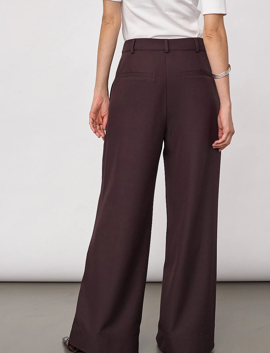 Co' Couture - LunaCC Pleat Pant - anzugshosen - bison - 3