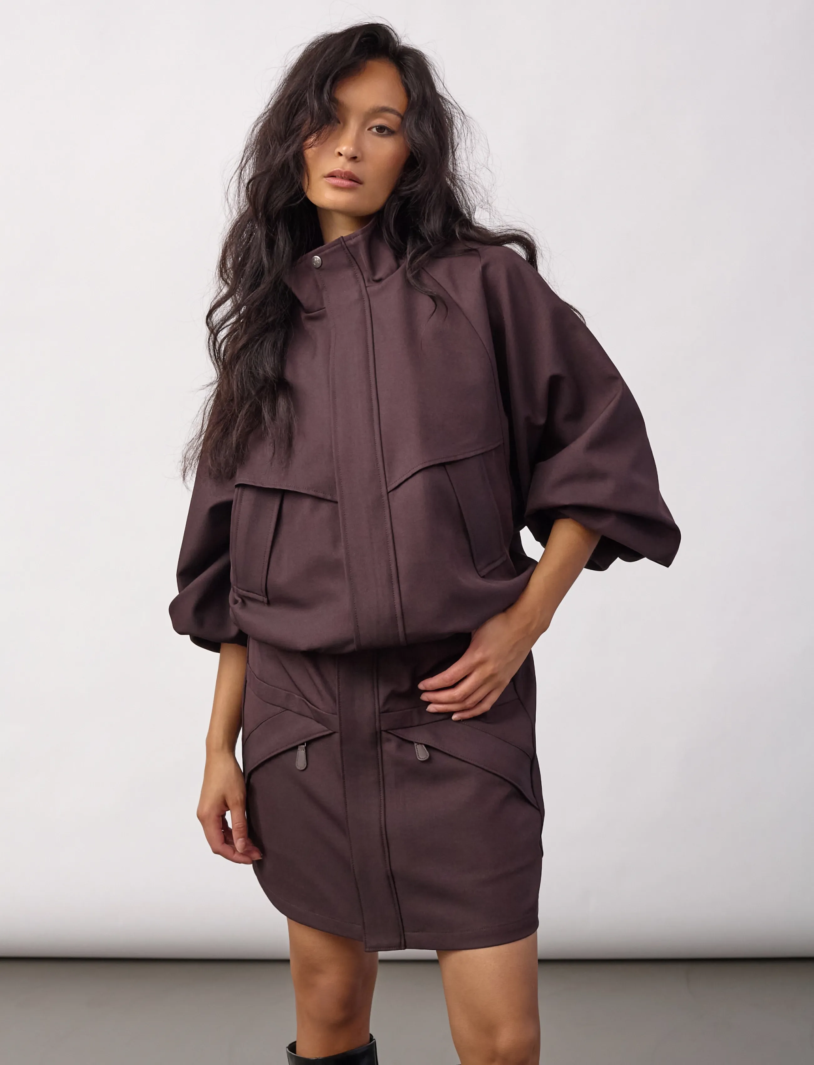 Co' Couture - LunaCC Jacket - bomberjakid - bison - 3