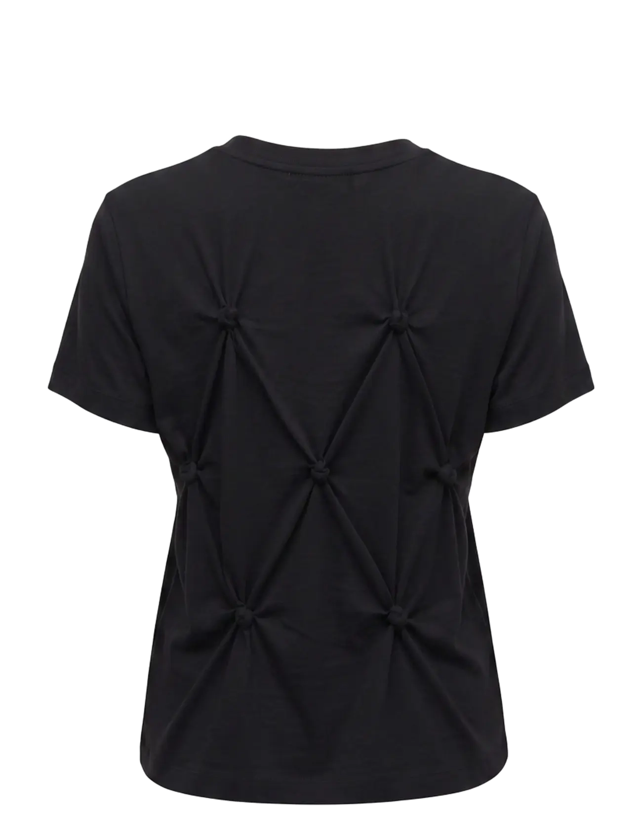 Co' Couture - TaniaCC Knot Tee - black - 1