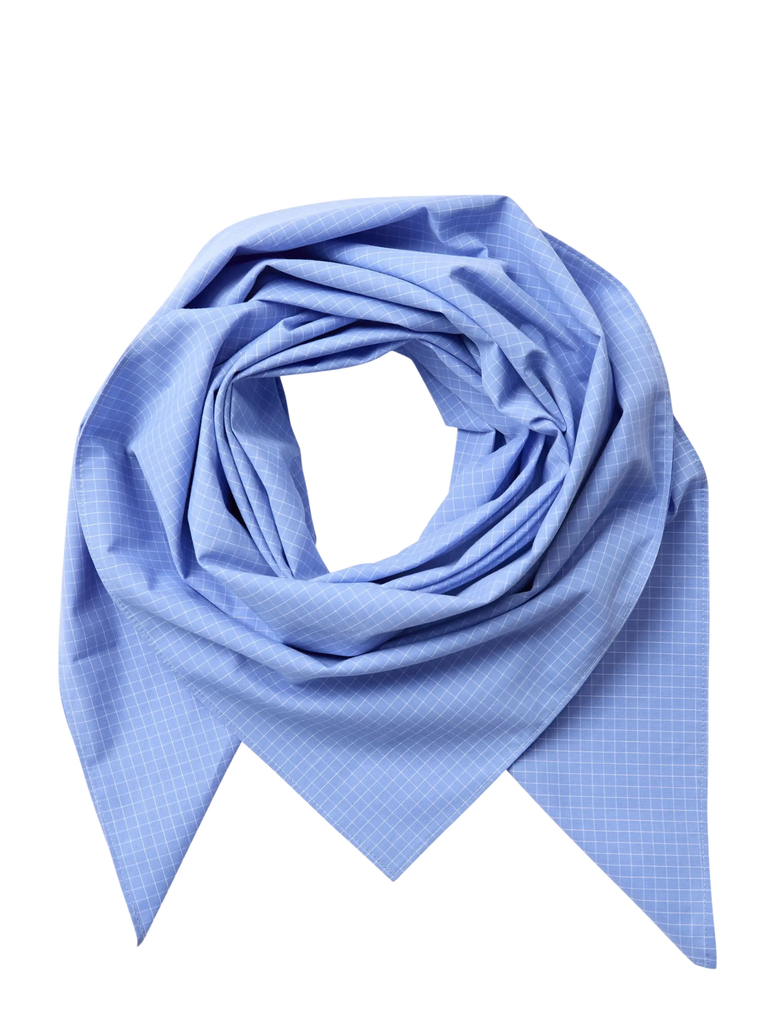 Co' Couture ElonaCC Check Scarf - Schals - PALE BLUE / blue