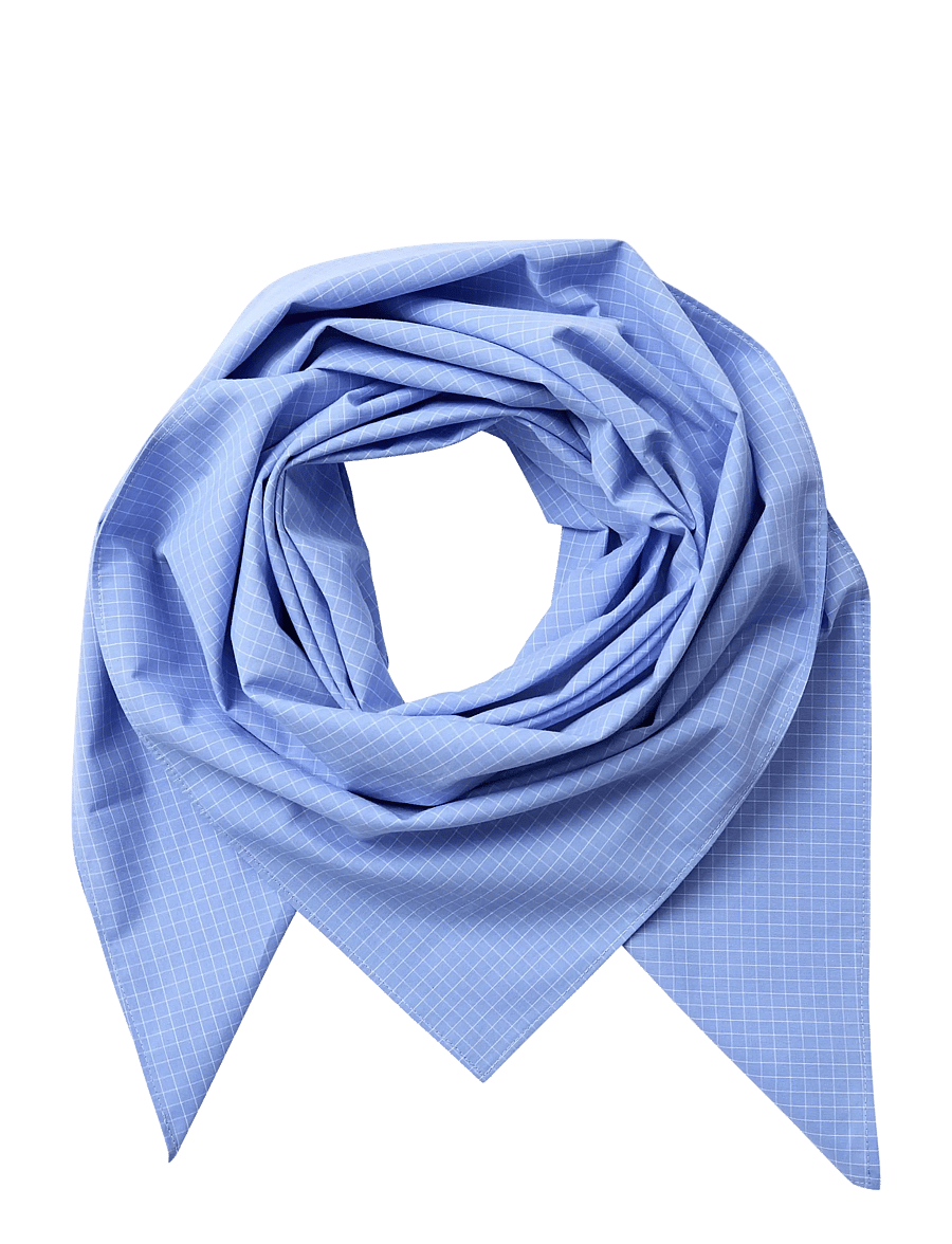 Co' Couture - ElonaCC Check Scarf - schals - pale blue - 0