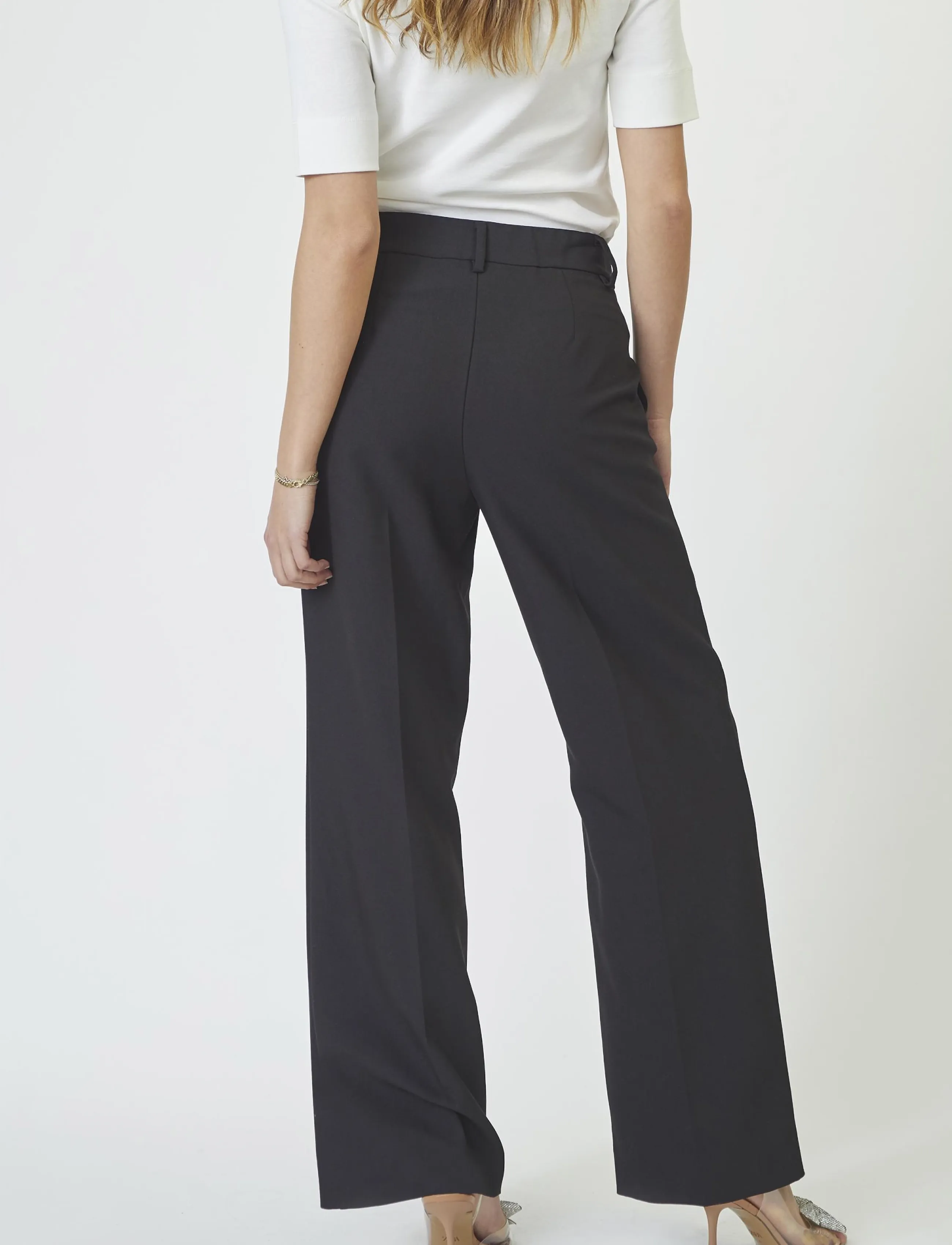 Co' Couture - VolaCC Wide Pant - habitbukser - black - 3