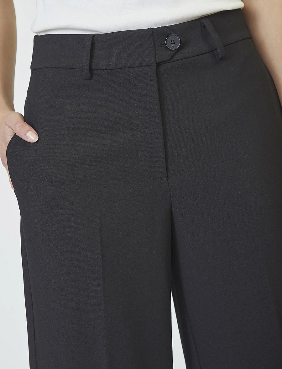 Co' Couture - VolaCC Wide Pant - habitbukser - black - 4