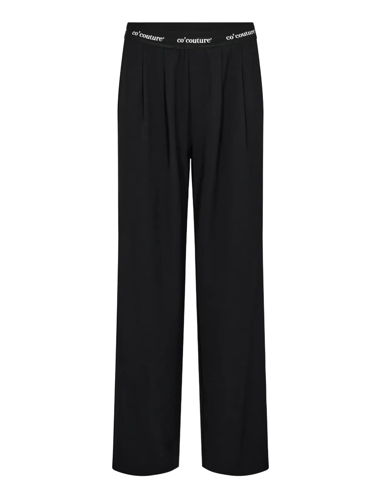 Co' Couture - AminaCC Logo Pant - habitbukser - black - 1