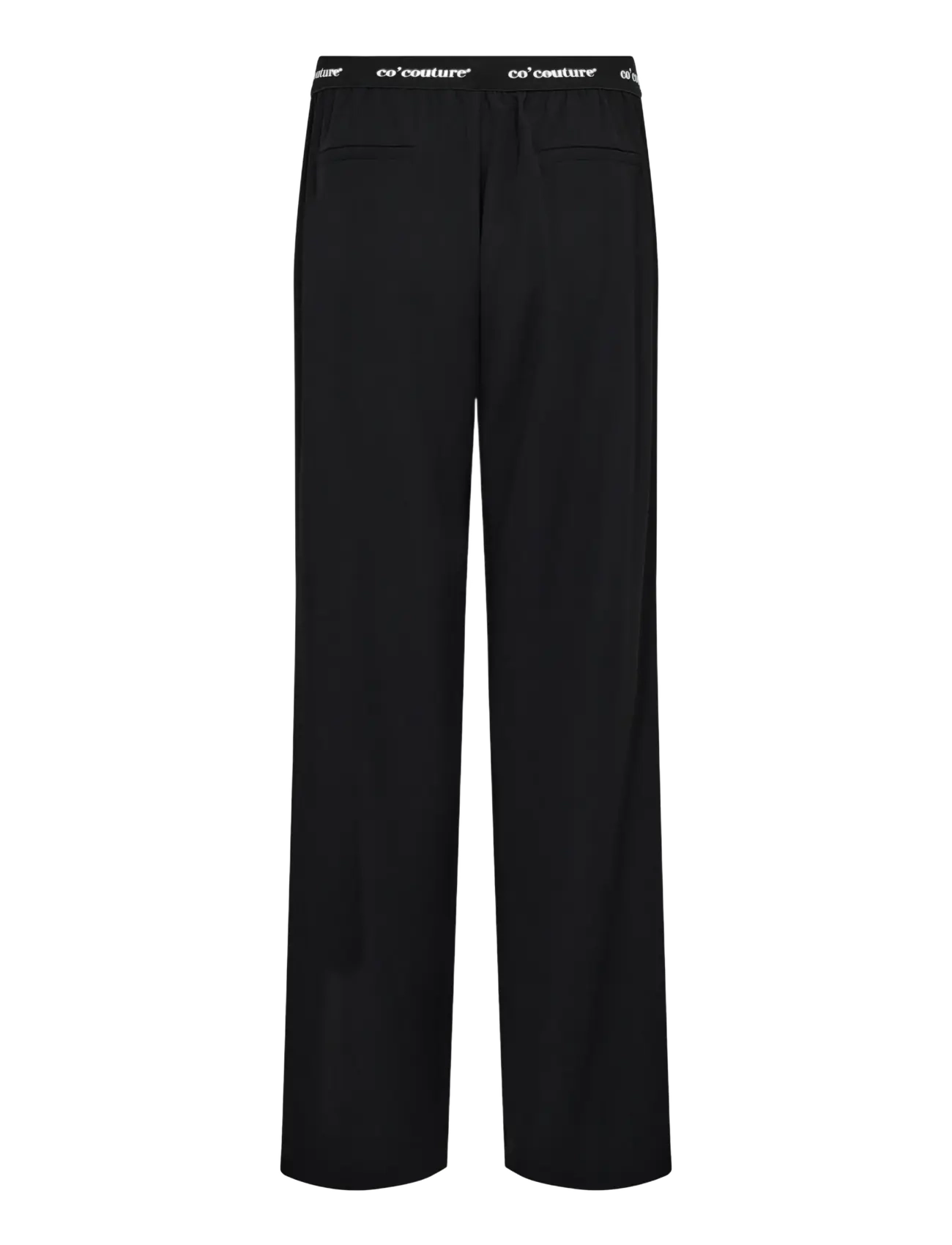 Co' Couture - AminaCC Logo Pant - habitbukser - black - 2
