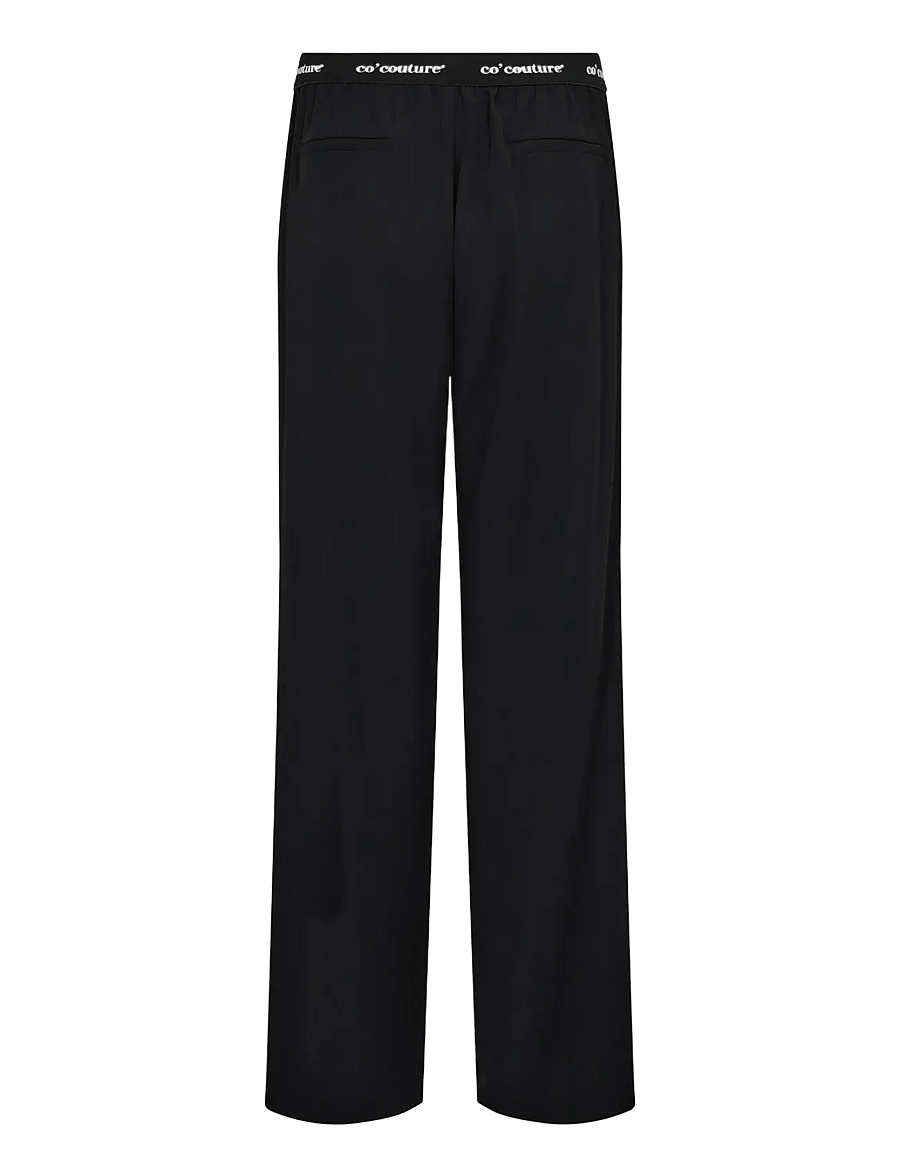Co' Couture - AminaCC Logo Pant - habitbukser - black - 2