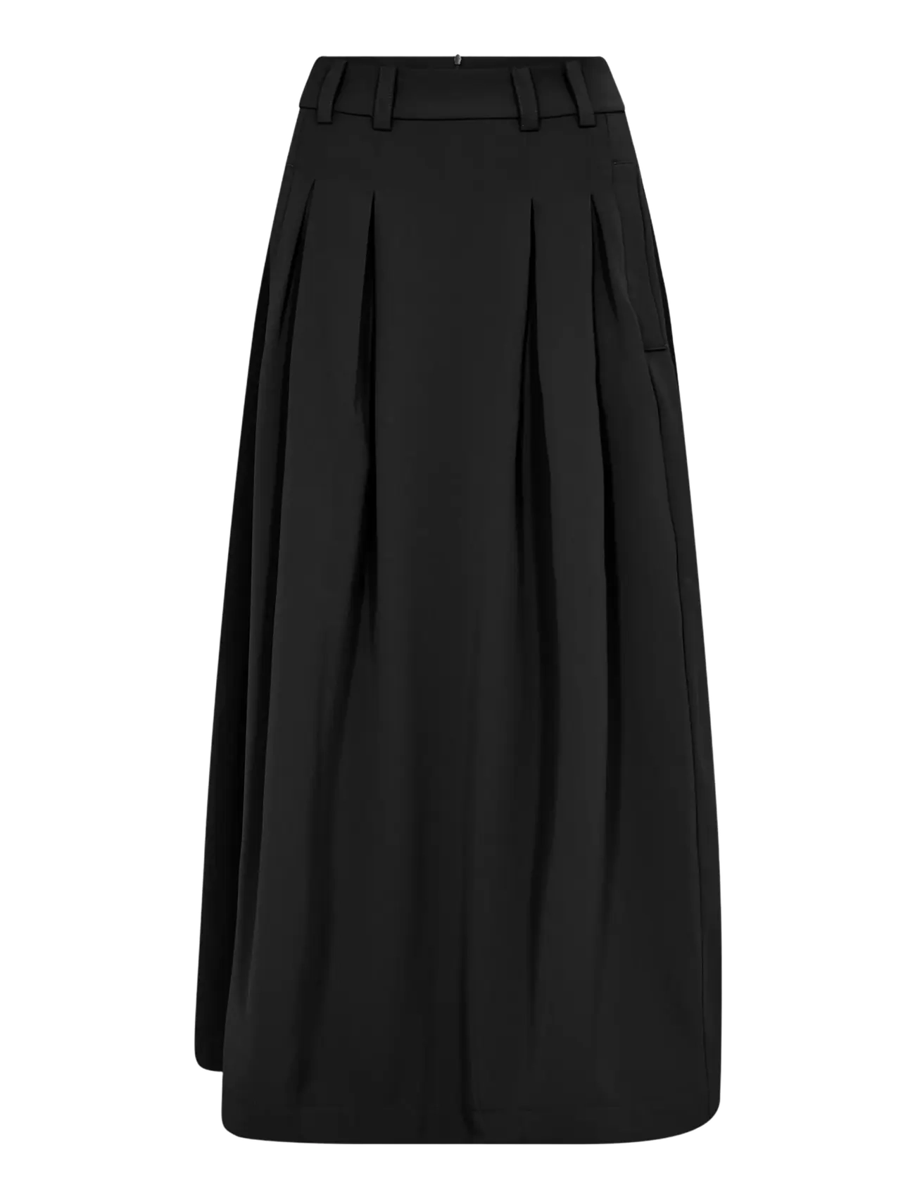 Co' Couture AnyaCC Pleat Skirt - Modetrends - BLACK / black