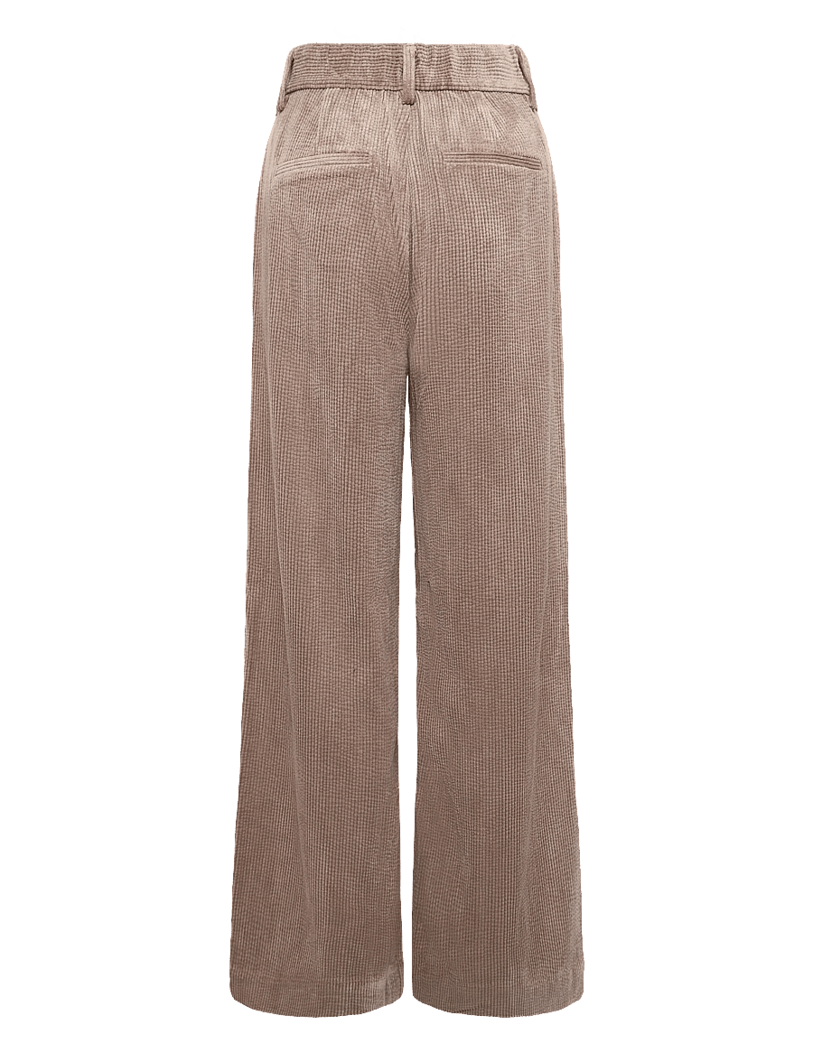 Co' Couture - DaisyCC Cord Pant - cordhosen - walnut - 1