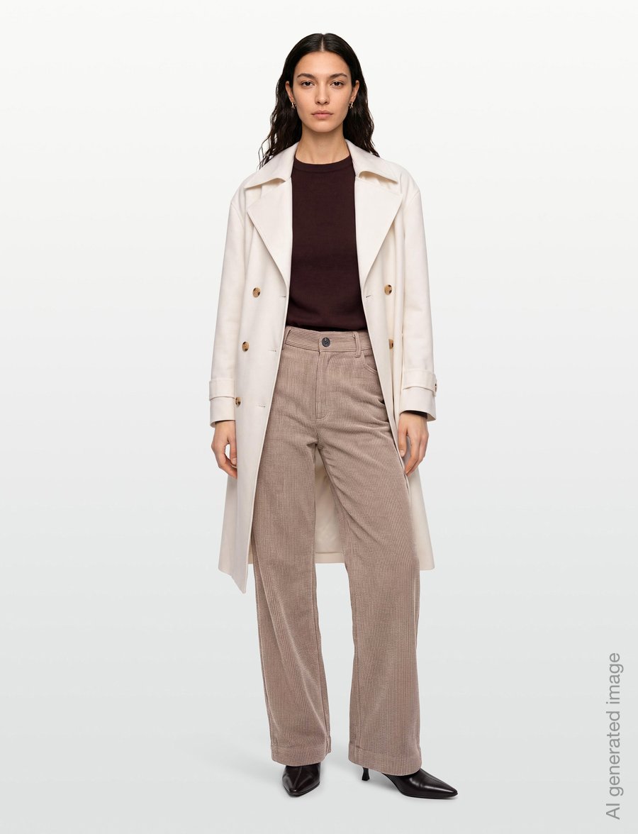 Co' Couture - DaisyCC Cord Pant - manchesterbyxor - walnut - 0