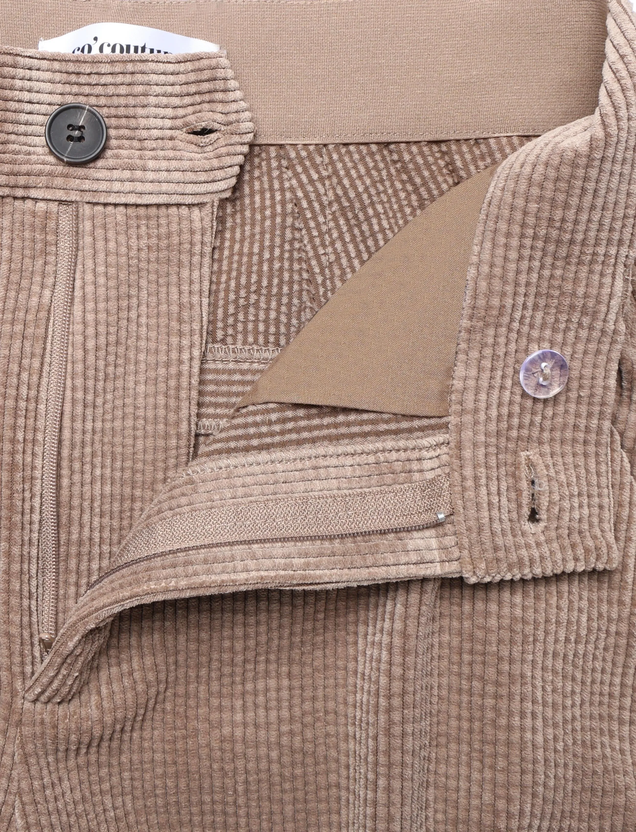 Co' Couture - DaisyCC Cord Pant - walnut - 3