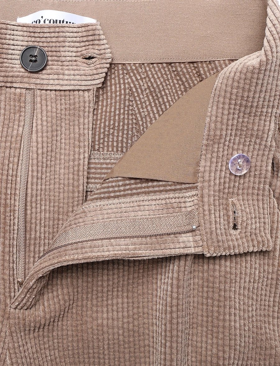 Co' Couture - DaisyCC Cord Pant - cordhosen - walnut - 3