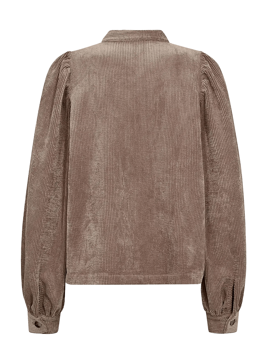 Co' Couture - DaisyCC Cord Shirt - walnut - 2