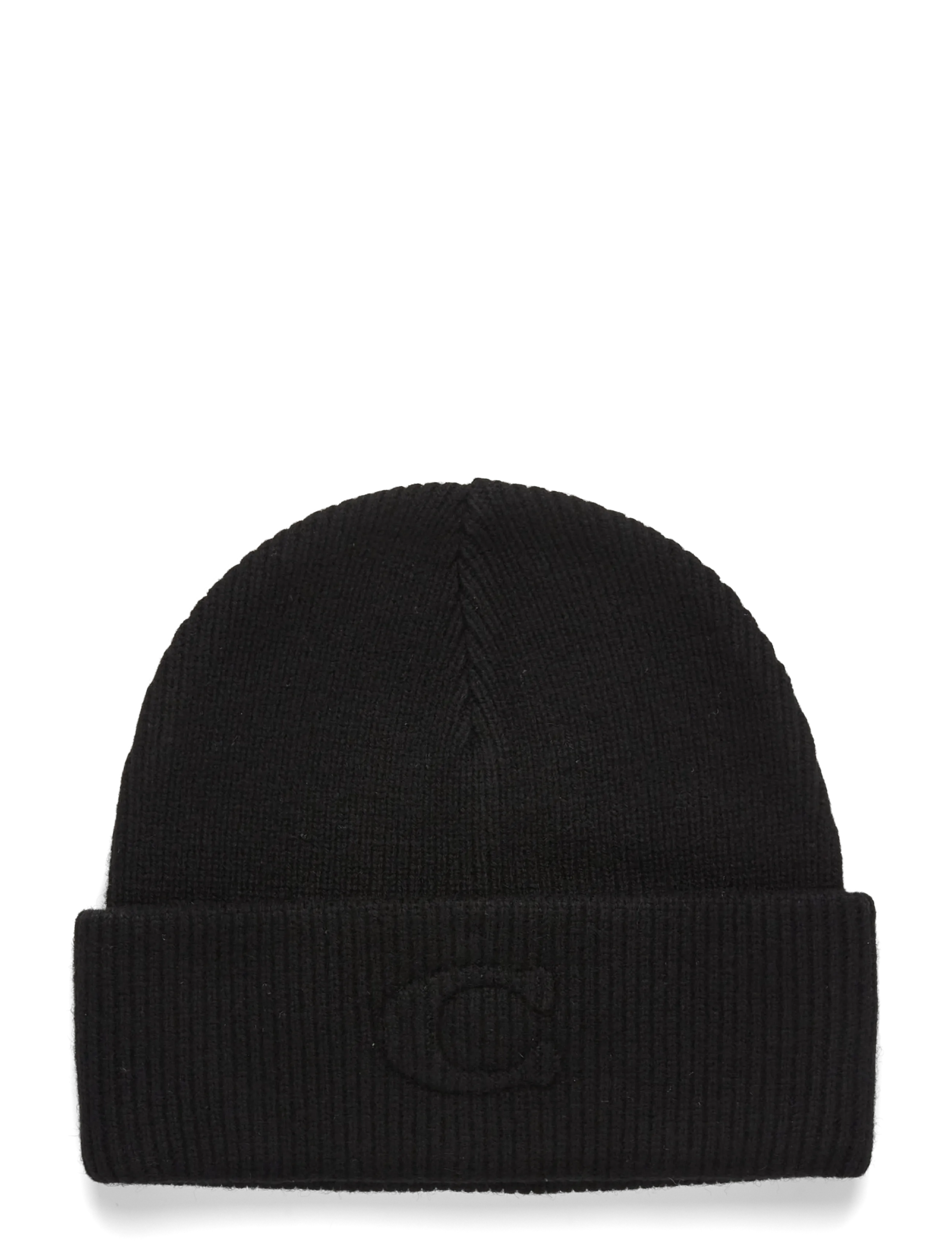 Coach Accessories Embossed C Knit Beanie, Mænd, Strikket Hue, Sort, Str: ONE SIZE