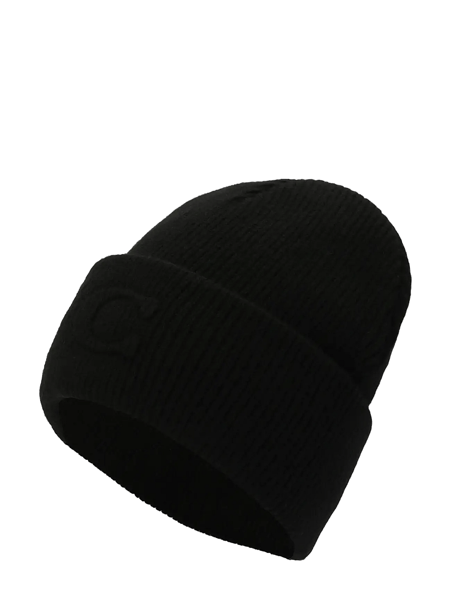 Coach Accessories - EMBOSSED C KNIT BEANIE - alltags-style - black - 1