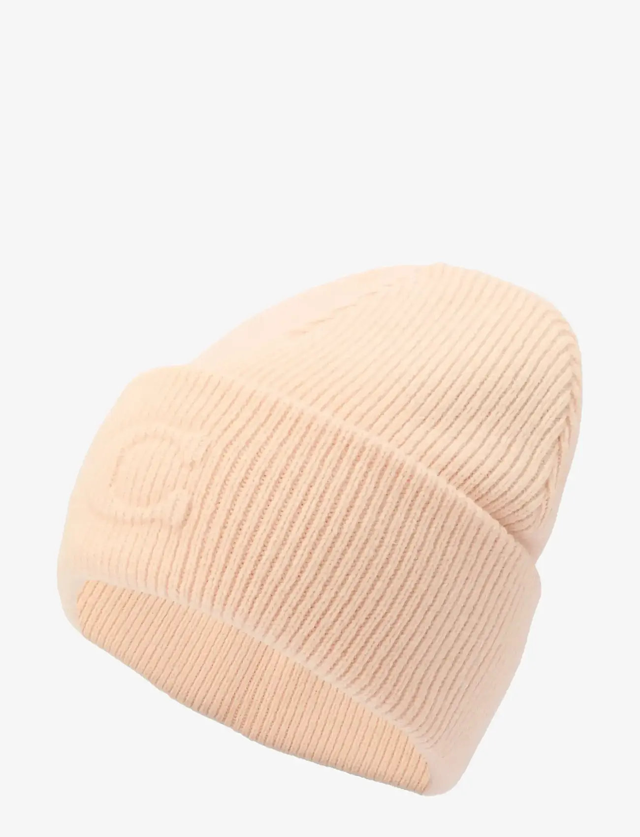 Coach Accessories - EMBOSSED C KNIT BEANIE - mütsid ja nokkmütsid - peach - 2