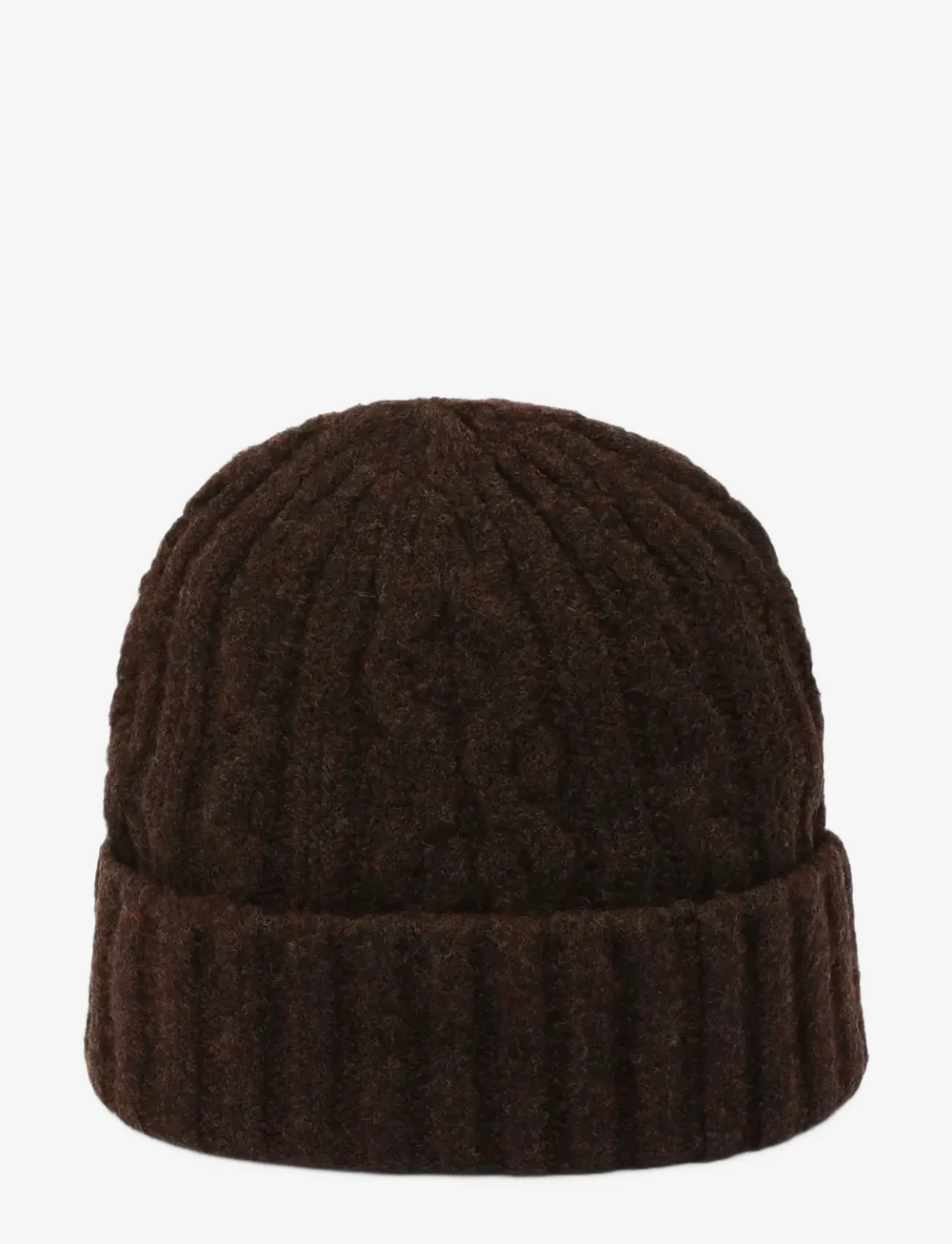 Coach Accessories - EMBROIDERED CABLE KNIT BEANIE - mössor - maple - 3