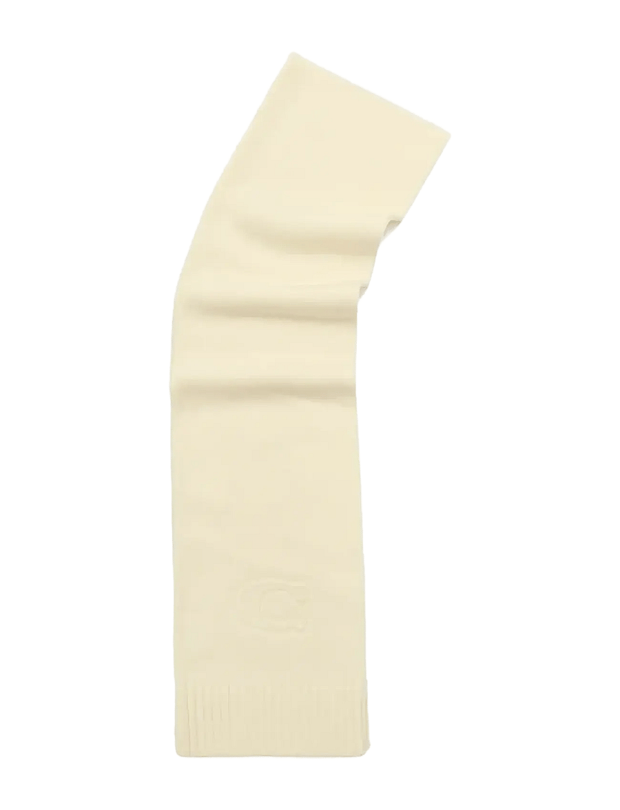 Coach Accessories - EMBOSSED KNIT MUFFLER - alltags-style - chalk - 3