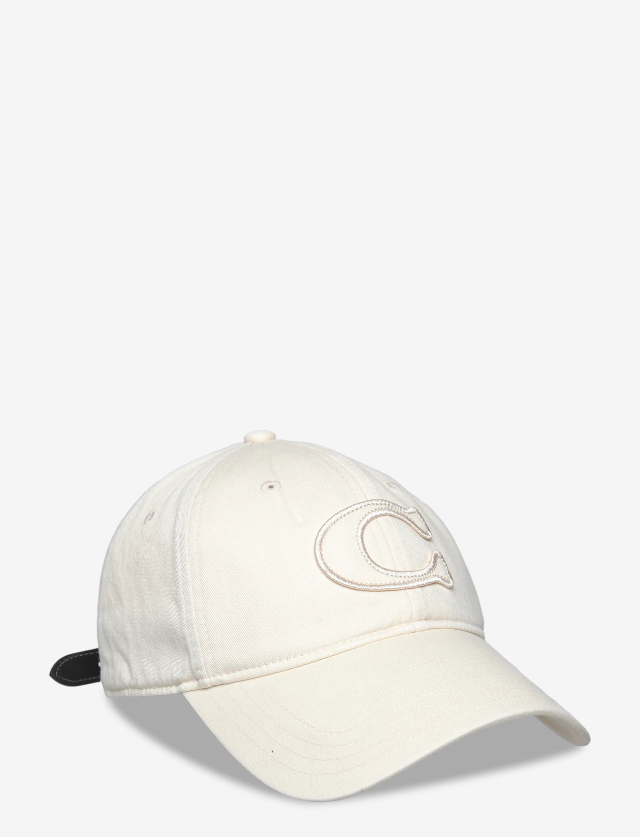 Coach Accessories - SCULPTED C BASEBALL HAT - caps - chalk - 0