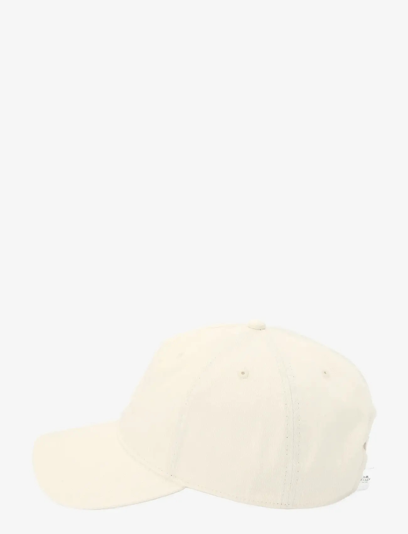 Coach Accessories - SCULPTED C BASEBALL HAT - caps - chalk - 3