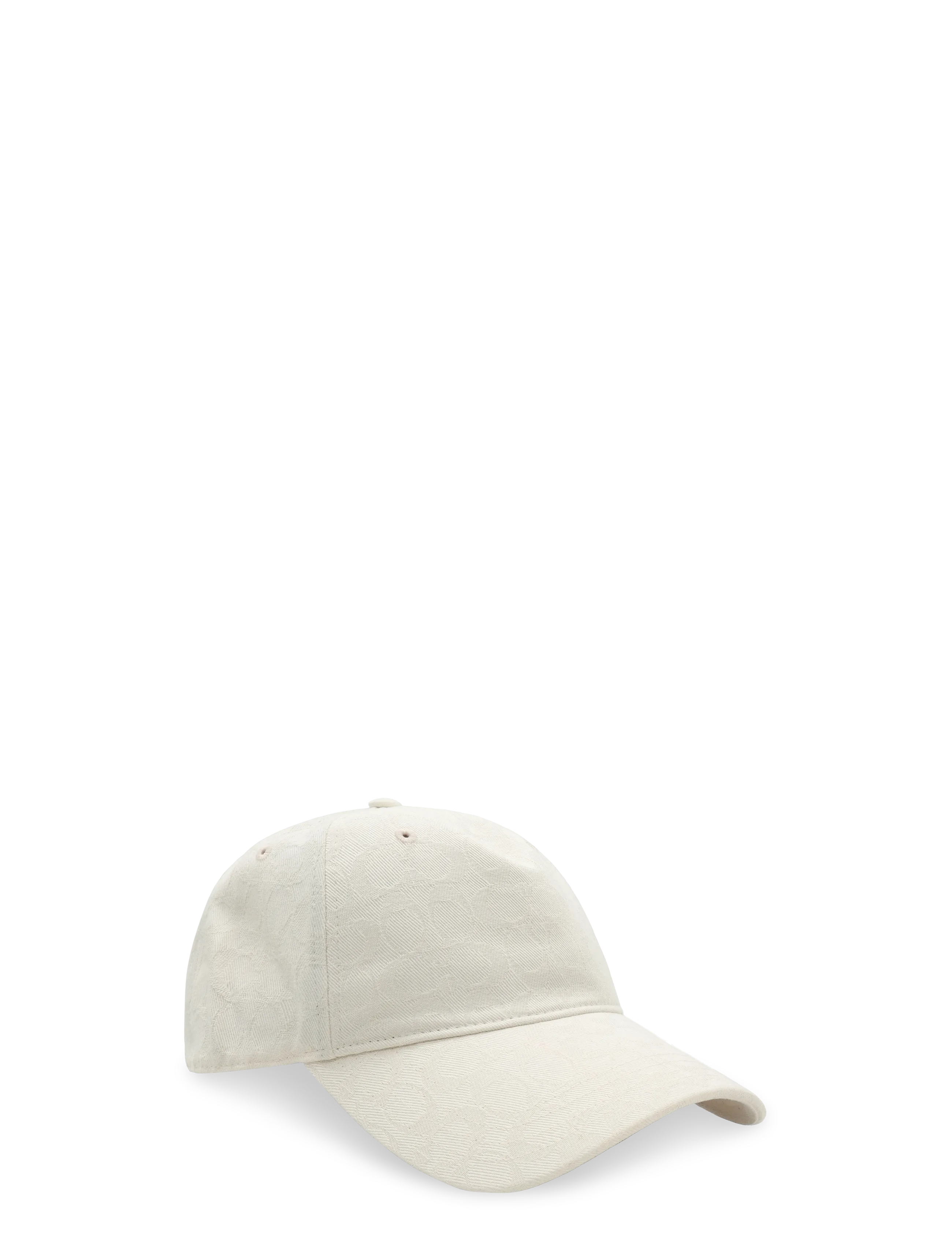 Coach Accessories TONAL SIGNATURE C COTTON BASEBALL HAT - Tänavastiil - CHALK / white