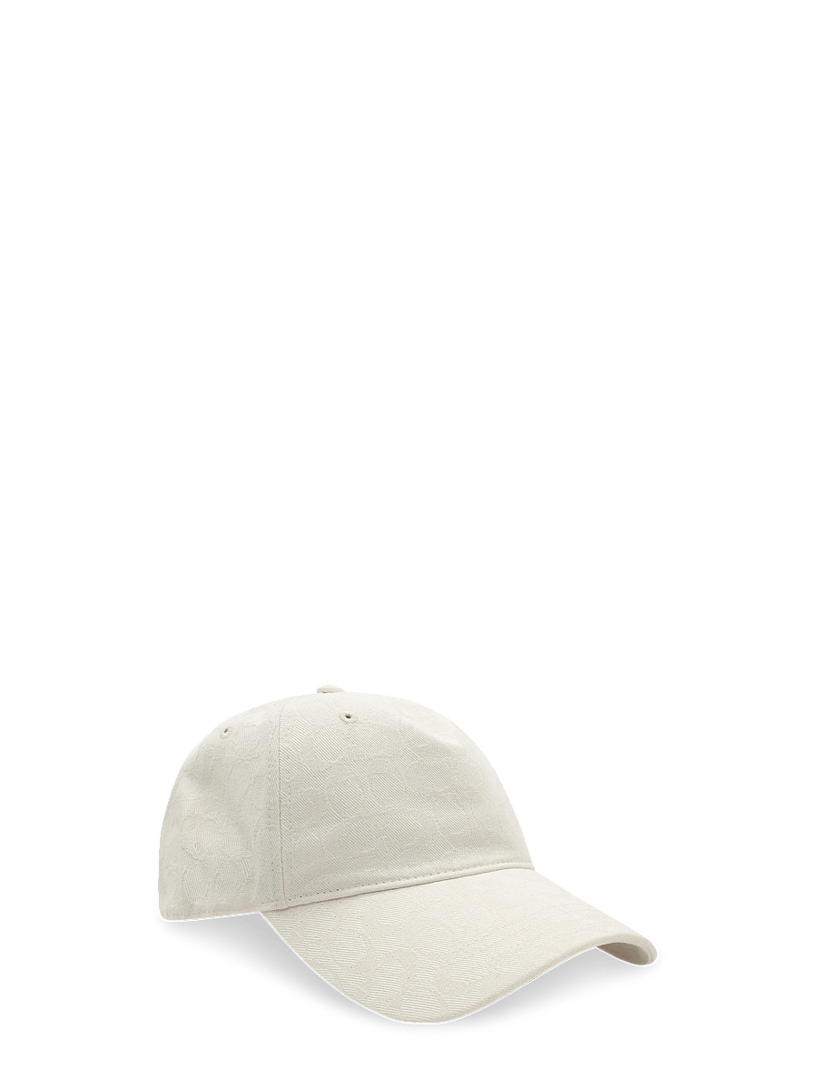 Coach Accessories - TONAL SIGNATURE C COTTON BASEBALL HAT - nokamütsid - chalk - 0