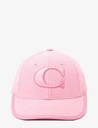 C COTTON CANVAS BASEBALL HAT - VIVID PINK